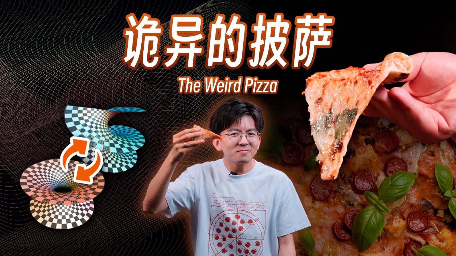 【毕导】你有一种绝妙的方法吃披萨，但你并不知道为什么原视频封面